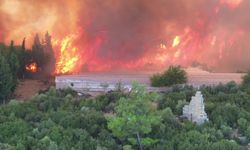 Antalya'da yangında ibretlik görüntüler, facia böyle geldi
