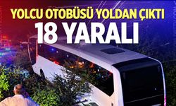 Denizli-Balıkesir Seferini Yapan Yolcu Otobüsü Yoldan Çıktı: 18 Yaralı