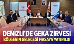 Denizli’de GEKA Zirvesi: Bölgenin Geleceği Masaya Yatırıldı