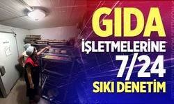 Gıda işletmelerine 7/24 sıkı denetim