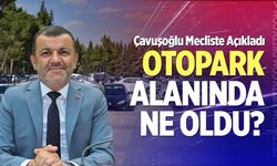 Çavuşoğlu Mecliste Açıkladı: Otopark Alanında Ne Oldu?