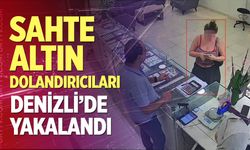 Sahte altın dolandırıcıları Denizli’de yakalandı
