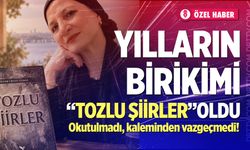 Yılların birikimi “Tozlu Şiirler” oldu