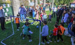 Çameli’de minikler ve aileleri geleneksel oyunlarda yarıştı