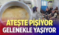 Kızılcabölük’te 650 yıldır imece usulüyle pekmezler kaynıyor
