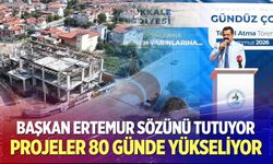 Başkan Ertemur Sözünü Tutuyor: Projeler 80 Günde Yükseliyor