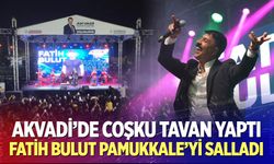 Akvadi’de Coşku Tavan Yaptı: Fatih Bulut Pamukkale’yi Salladı