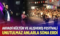 Akvadi Kültür ve Alışveriş Festivali Unutulmaz Anlarla Sona Erdi