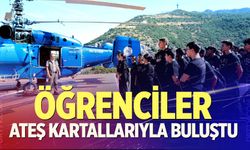 Öğrenciler Ateş Kartallarıyla Buluştu