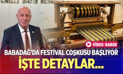 Babadağ'da dört gün boyunca festival coşkusu yaşanacak