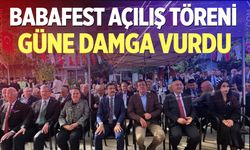 Babafest açılış töreni güne damga vurdu