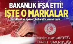 Bakanlık o markaları tek tek ifşa etti