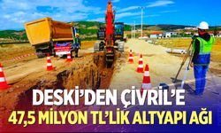 DESKİ’den Çivril’e 47,5 milyon TL’lik altyapı ağı