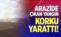 Tarım arazisinde yangın çıktı!