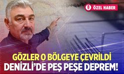 Denizli’de sabah peş peşe deprem! Prof. Dr. Ali Kaya açıkladı