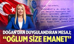 Şeniz Doğan'dan duygulandıran mesaj! "Oğlum size emanet"