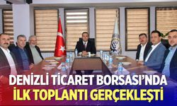 Denizli Ticaret Borsası’nda Yeni Dönemin İlk Yönetim Kurulu Toplantısı Gerçekleştirildi