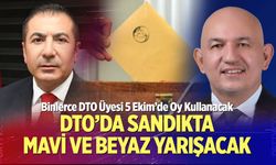 Binlerce DTO Üyesi 5 Ekim’de Oy Kullanacak