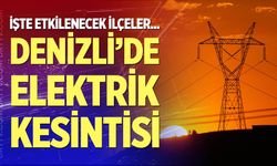 Denizli elektrik kesintisi – 12 Ekim 2026