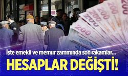 Emekli ve memur maaş zammında son rakamlar