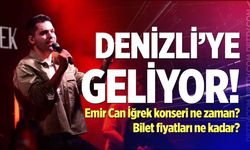 Emir Can İğrek Denizli konseri ne zaman? Konser biletleri ne kadar?