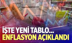 Enflasyon rakamları açıklandı
