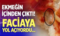 Ekmeğin içinden öyle bir şey çıktı ki!