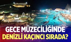 Gece müzeciliğinde Denizli kaçıncı sırada?