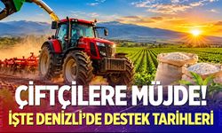 Çiftçilere müjde! İşte Denizli'de destek tarihleri