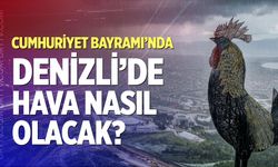 29 Ekim perşembe günü  Denizli’de hava nasıl olacak?
