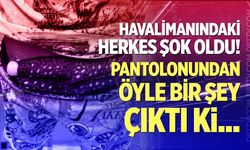 Havalimanında şoke eden görüntü!