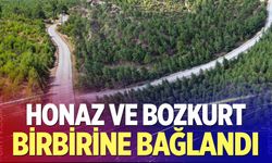 Honaz ve Bozkurt’u yakınlaştıran yol hamlesi