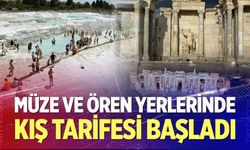 Müze ve Ören Yerlerinde Kış Tarifesi Başladı