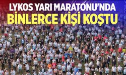 Lykos Yarı Maratonu'nda Binlerce Kişi Koştu