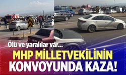MHP milletvekilinin konvoyunda kaza!