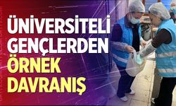 Üniversiteli Gençlerden Örnek Davranış