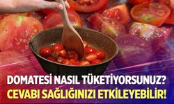Domatesi tüketirken bu detaya dikkat!