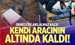 Denizli'de akılalmaz kaza!