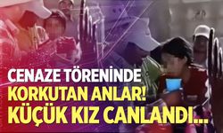 Cenaze töreninde korkutan anlar!