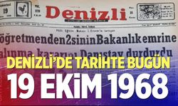 Denizli’de Tarihte Bugün – 19 Ekim 1968