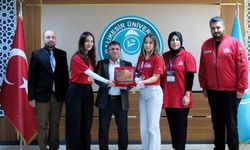 TEKNOFEST’te üçüncülük ödülü getiren projeye tebrik
