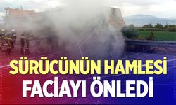 Sürücünün Hamlesi Faciayı Önledi