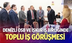 Denizli OSB ve İşkur İş Birliğinde “Toplu İş Görüşmesi” Etkinliği Gerçekleştirildi