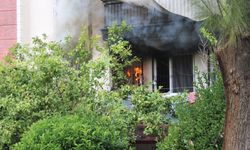 Tüp parladı, ev alevlere teslim oldu