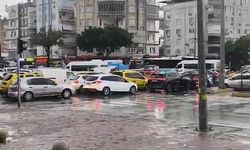 Kavşakta trafik kaosu!