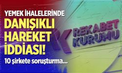 Yemek ihalelerinde danışıklı hareket iddiası: 10 şirkete soruşturma