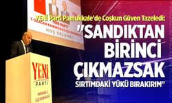 Coşkun: "Sandıktan Birinci Çıkmazsak Sırtımdaki Yükü Bırakırım"