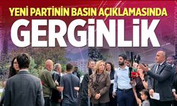 YENİ Partinin Basın Açıklamasında Gerginlik