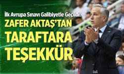 Zafer Aktaş'tan Denizlili taraftara teşekkür