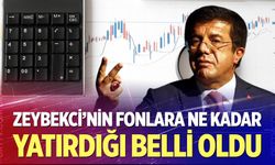 Zeybekci'nin fonlara kaç lira yatırdığı belli oldu